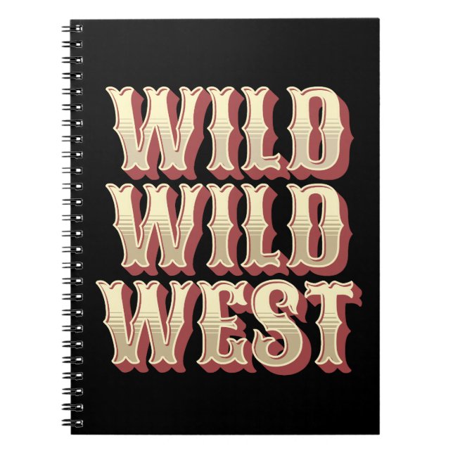 Carnet Wild Wild West (Devant)