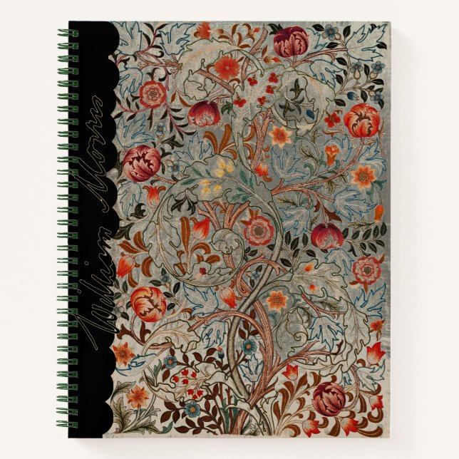 CARNET WILLIAM *MORRIS ACANTHUS PORTIERE SIGNATURE (Devant)