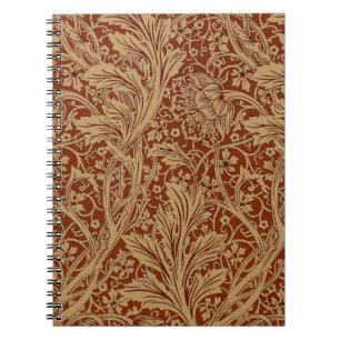 Carnet William Morris Arcadia Floral Garden Fleur Classiq