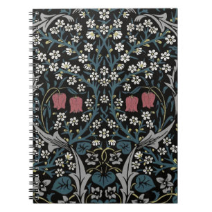 Carnet William Morris Blackthorn Floral Art Nouveau