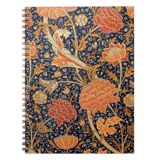 Carnet William Morris Cray Fond d'écran Motif (Devant)