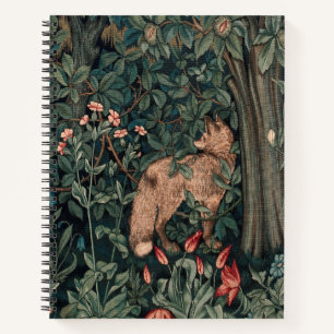 Carnet William Morris Faune sauvage Fox