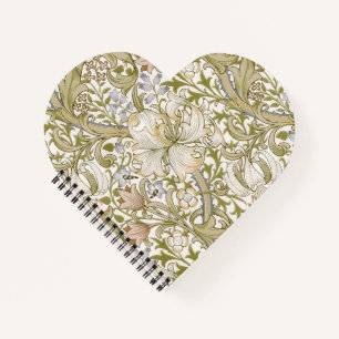 Carnet William Morris Jardin Fleur de Lys Classique