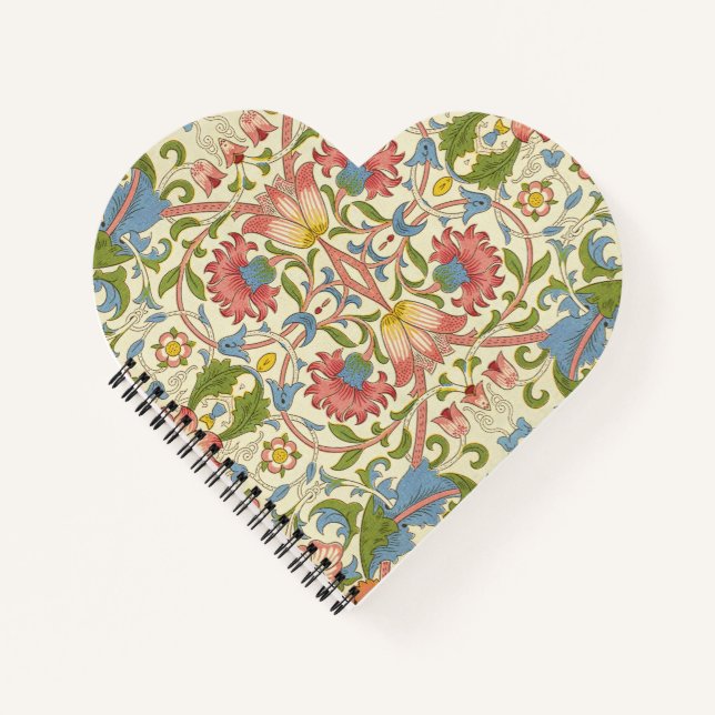 Carnet William Morris Loddon Blossom Motifs Floraux (Devant)
