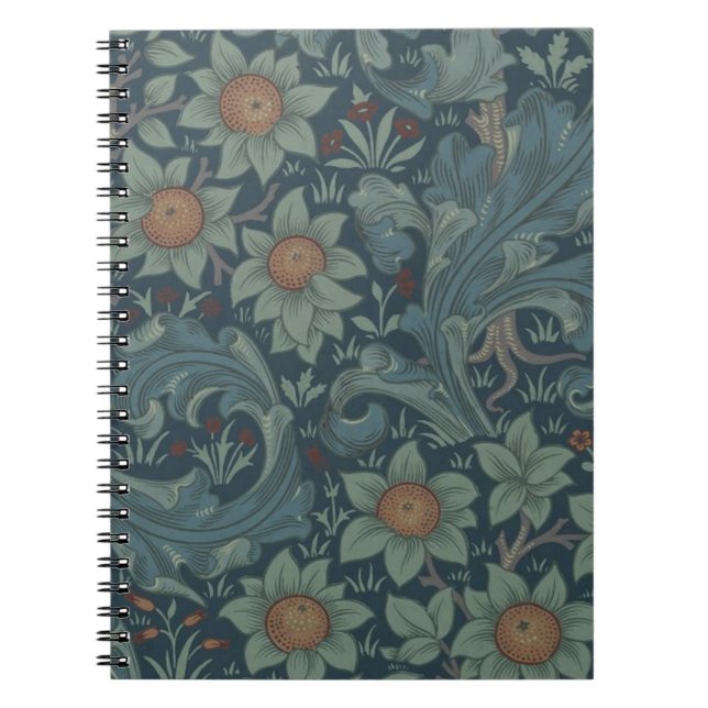 Carnet William Morris Orchard Art Motif (Devant)