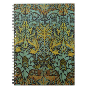 Carnet William Morris Peacock Dragon Fond d'écran