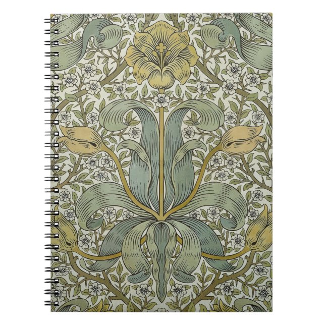 Carnet William Morris Spring Motif classique épais (Devant)