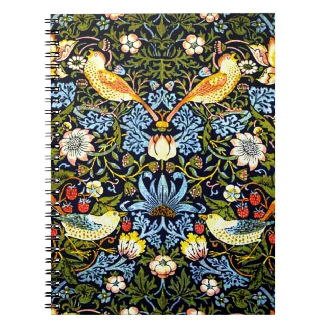 Carnet William Morris - Voleur de fraises,  (Devant)