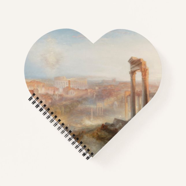 Carnet William Turner British - Moderne Rome-Campo Vaccin (Devant)