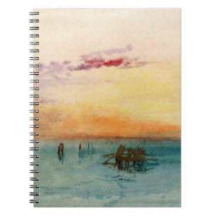 Carnet William Turner - La lagune près de Venise au couch