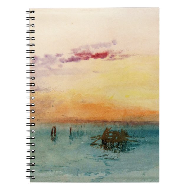Carnet William Turner - La lagune près de Venise au couch (Devant)