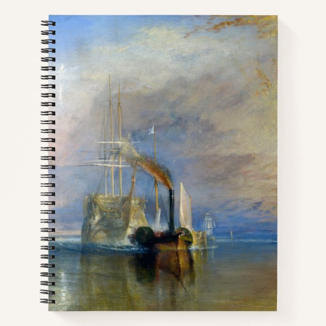 Carnet William Turner - Le Temeraire de combat (Devant)
