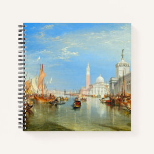 Carnet William Turner - Venise, la Dogana et San Giorgio