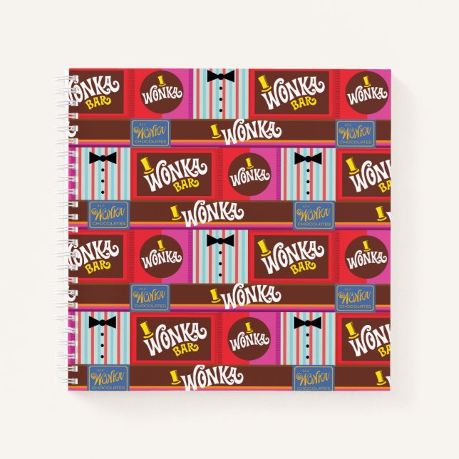 Carnet Willy Wonka Motif (Devant)