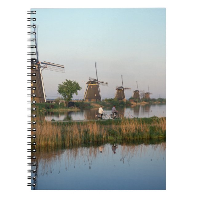 Carnet Windmills, Kinderdijk, Pays-Bas (Devant)