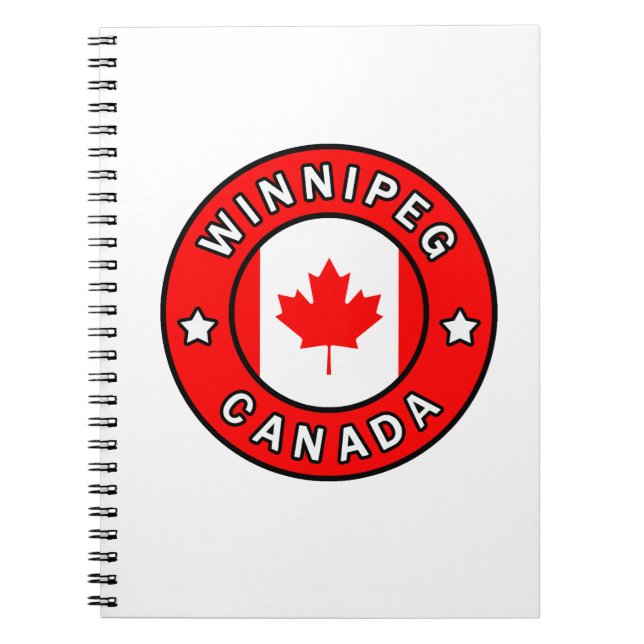 Carnet Winnipeg Canada (Devant)