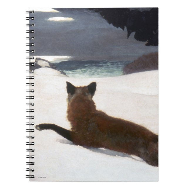 CARNET WINSLOW HOMER : CHASSE À RENARD, 1893 (Devant)