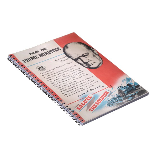 Carnet Winston Churchill, Réimpression de l'affiche de Br (Côté Droit)