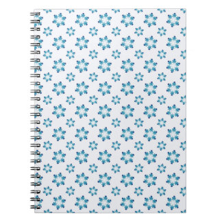 Carnet Winter Notebooks with Snowflakes 