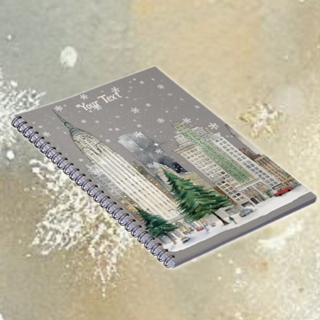 Carnet Winter Snow in the City (Créateur téléchargé)