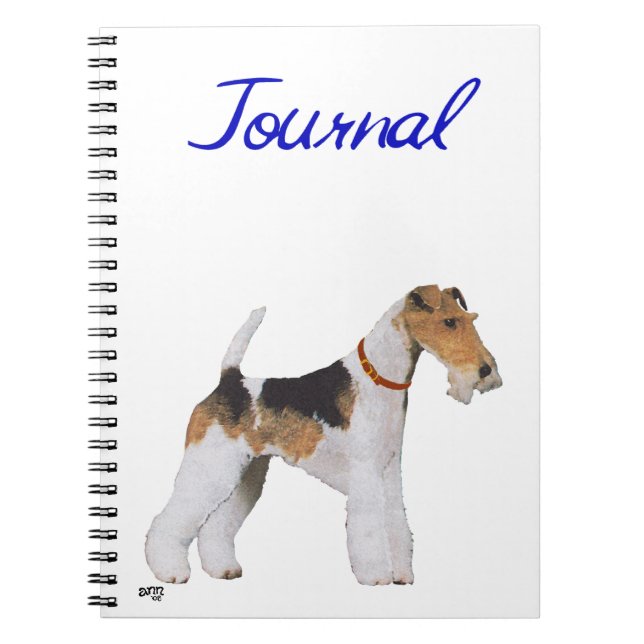 Carnet Wire Fox Terrier (Devant)