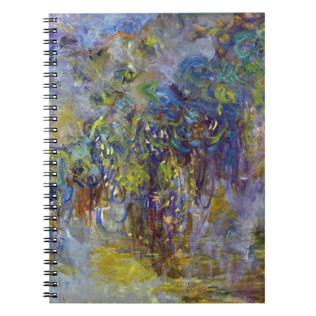 Carnet Wisteria (moitié droite) de Claude Monet (Devant)