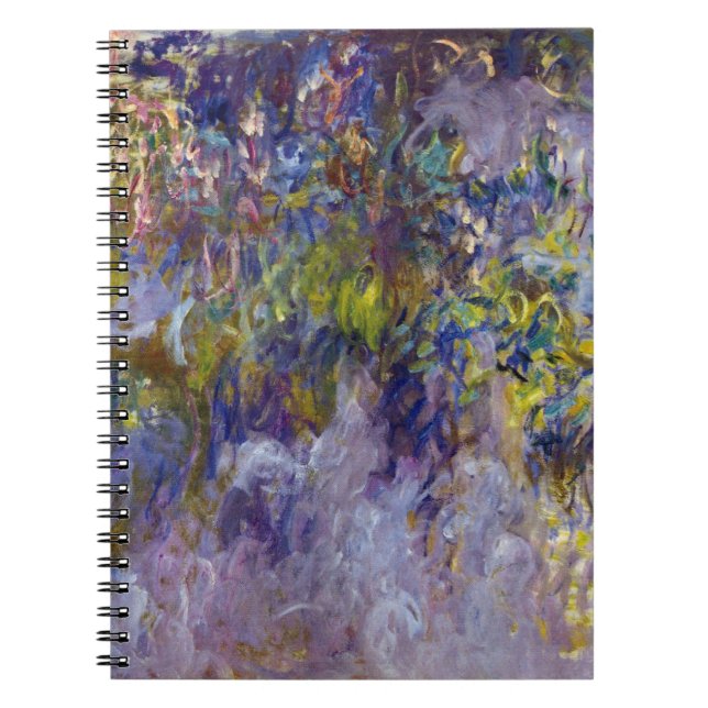 Carnet Wisteria (moitié gauche) de Claude Monet (Devant)