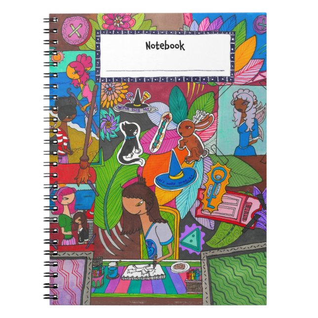 Carnet “Witchburg Bay Thought Journal” (Devant)