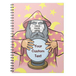 Carnet Wizard with your face