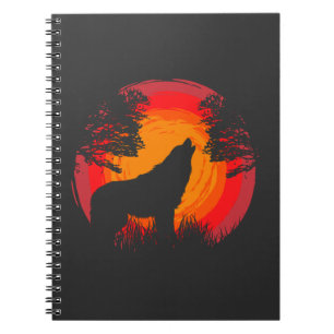 Carnet Wolf Howling au soleil