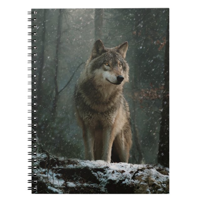 Carnet Wolf in Winter (Devant)