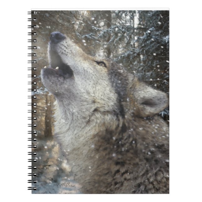 Carnet Wolf Song - Pastel (Devant)