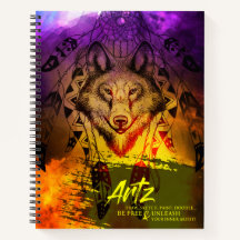Wolf Zen Art/Livre de croquis (Couverture souple)