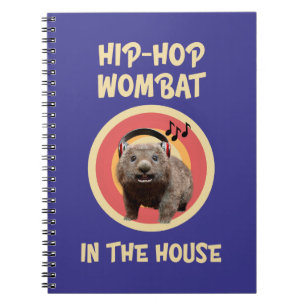 Carnet Wombat Hip-hop Drôle dans la Maison