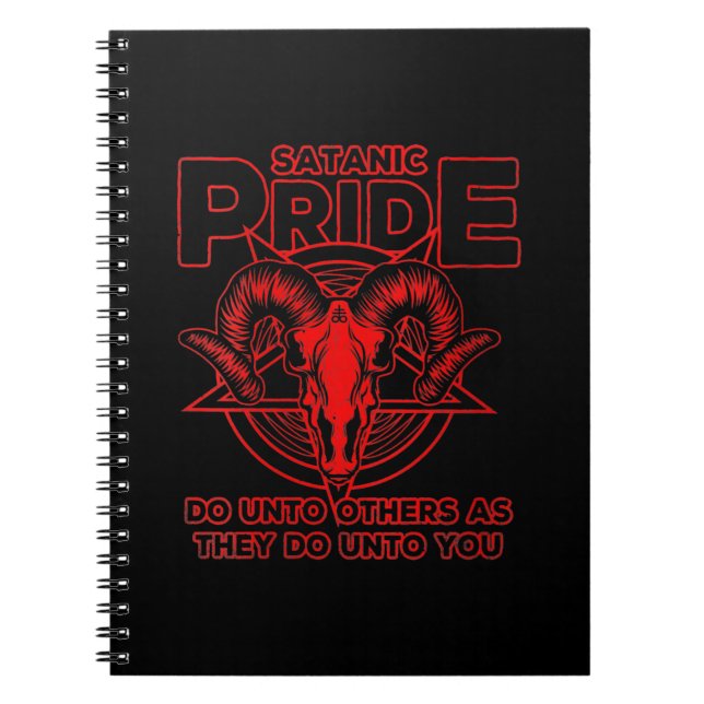 Carnet Womens Satanism Pagan Goat Satan (Devant)