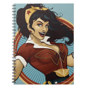 Carnet Wonder Woman Bombshell Name Graphic