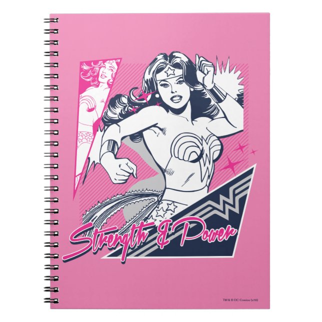 Carnet Wonder Woman Force & Power (Devant)