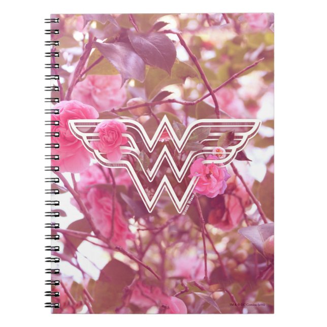 Carnet Wonder Woman Pink Camellia Flowo (Devant)