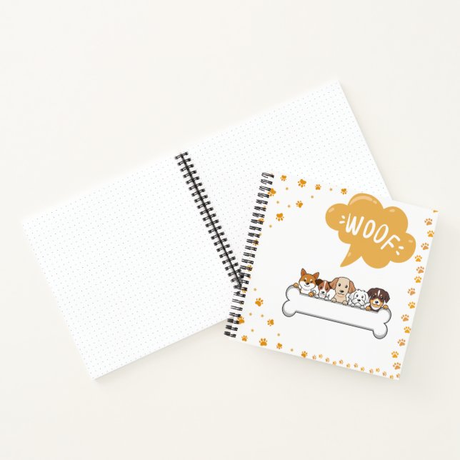 Carnet Woof & Wiggles, Escouade canine  (Intérieur)