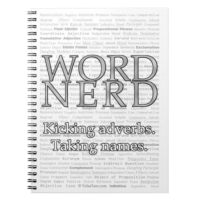 Carnet Word Nerd (Devant)