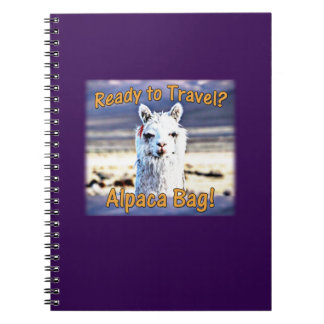 Carnet World Traveler - Drôle sac Alpaca