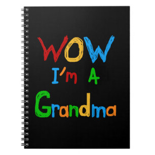 Carnet WOW Je suis un grand-mère T-shirts et cadeaux