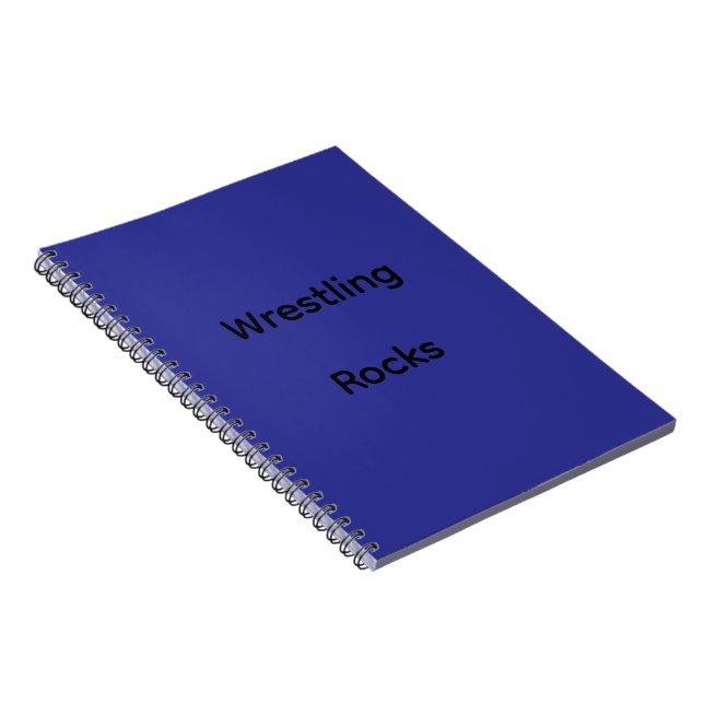 Carnet Wrestling Rocks Notebook (Côté Droit)
