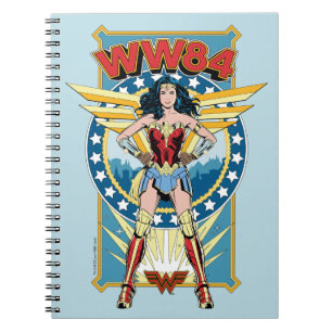 Carnet WW84 Retro Comic Wonder Woman Badge de caractère