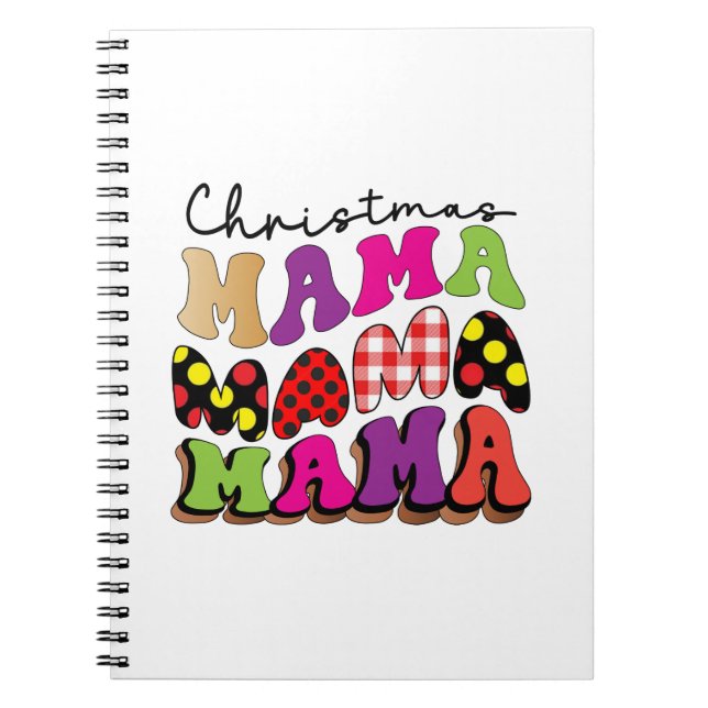 Carnet Xmas Gift Christmas Mama Mama (Devant)