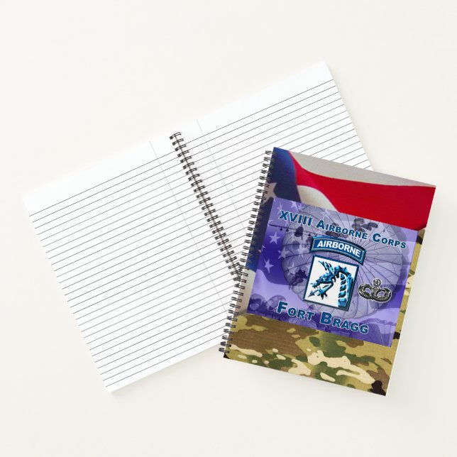 Carnet XVIII Airborne Corps  (Intérieur)