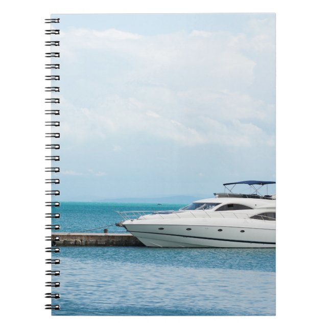 Carnet Yacht à l'amarrage (Devant)