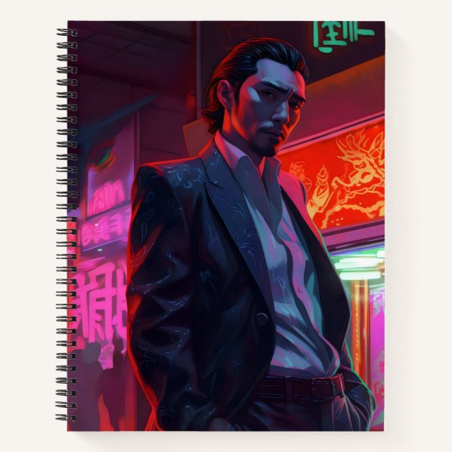 Carnet Yakuza Ville Néon  (Devant)