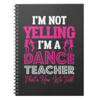 Yelling Dancing Teacher Dance Instructor