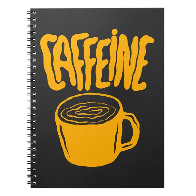 Carnet Yellow Caffeine (Devant)